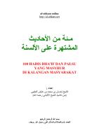Al Ahkam - 100 Hadis Palsu.pdf