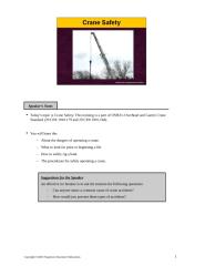 Notes - Crane Safety.doc