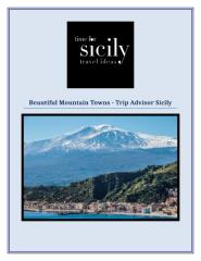 Beautiful Mountain Towns - Trip Advisor Sicily