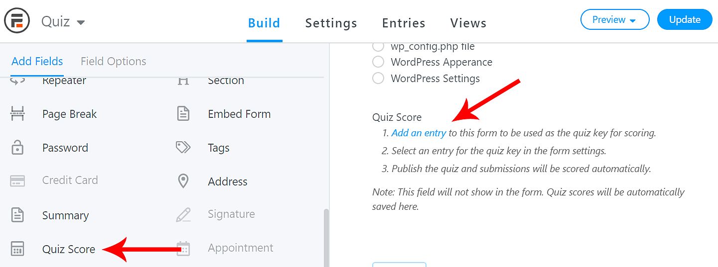 how to make a quiz in wordpress
