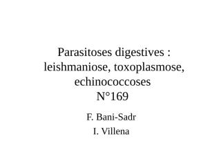 UE6 Parasitoses dig item 169 2017-18.ppt