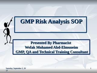 WEFAK_Risk analysis SOP.ppt