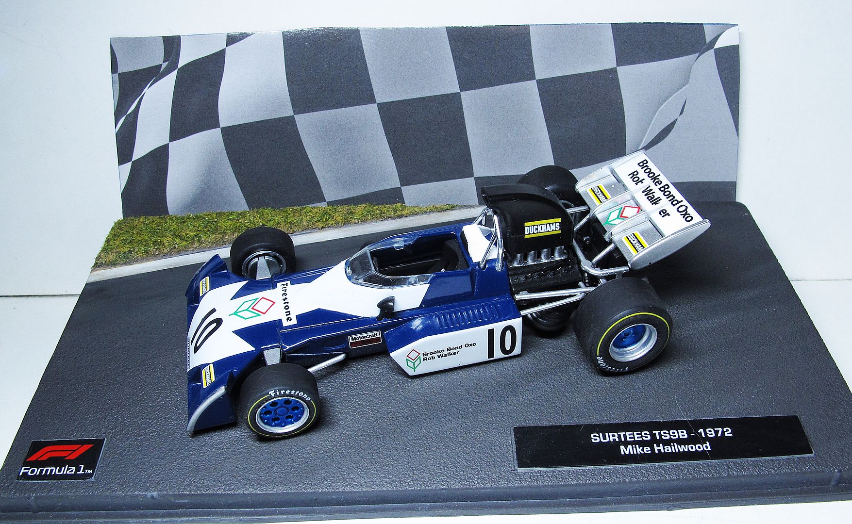 Formula 1 №80 SURTEES TS9B Майк Хейлвуд (1972)