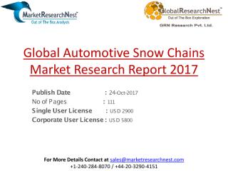 Global Automotive Snow Chains Market Research Report 2017.pdf