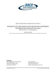 65R-11 INTEGRATED COST AND SCHEDULE RISK ANALYSIS AND CONTINGENCY DETERMINATION USING EXPECTED VALUE.pdf