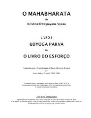 O Mahabharata 05 Udyoga Parva em Português.pdf