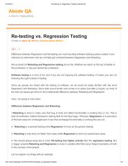 Re-testing vs Regression Testing.pdf