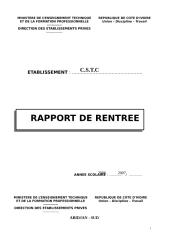 RAPPORTPRIVE DE RENTREE .doc
